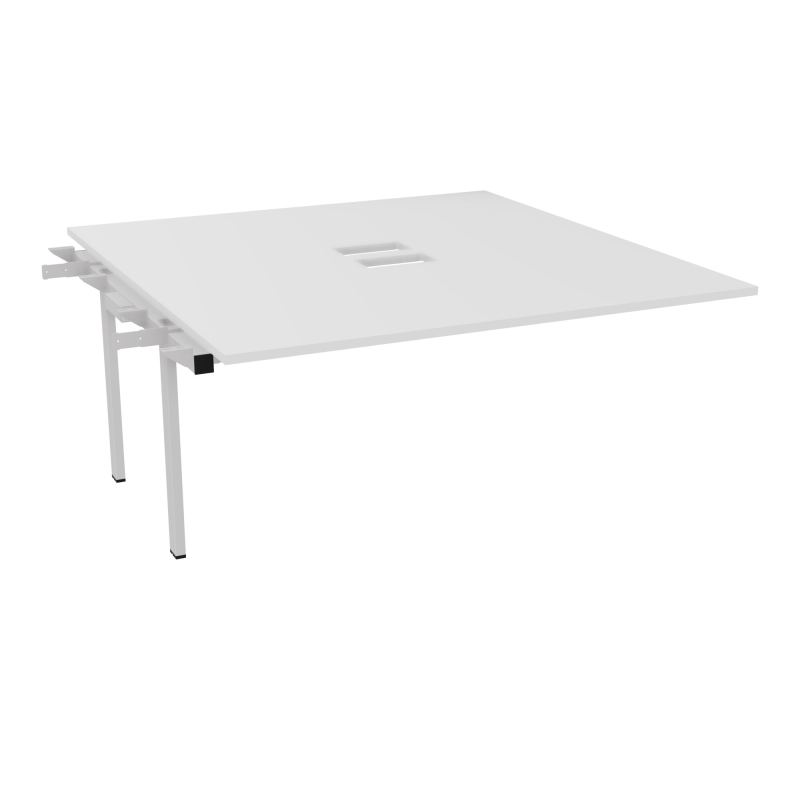 CONECT BENCH SUIVANT L160XP165CM-MONOPLAT EP25MM SANS TRAPPES MG-PIET INTERM. CARRE SD