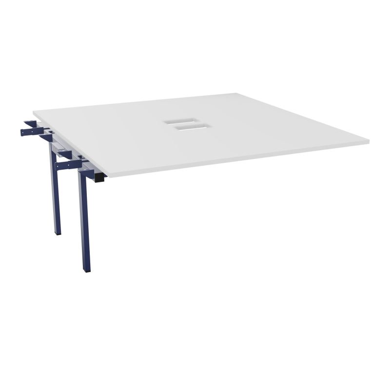 CONECT BENCH SUIVANT L160XP165CM-MONOPLAT EP25MM SANS TRAPPES MG-PIET INTERM. CARRE X4