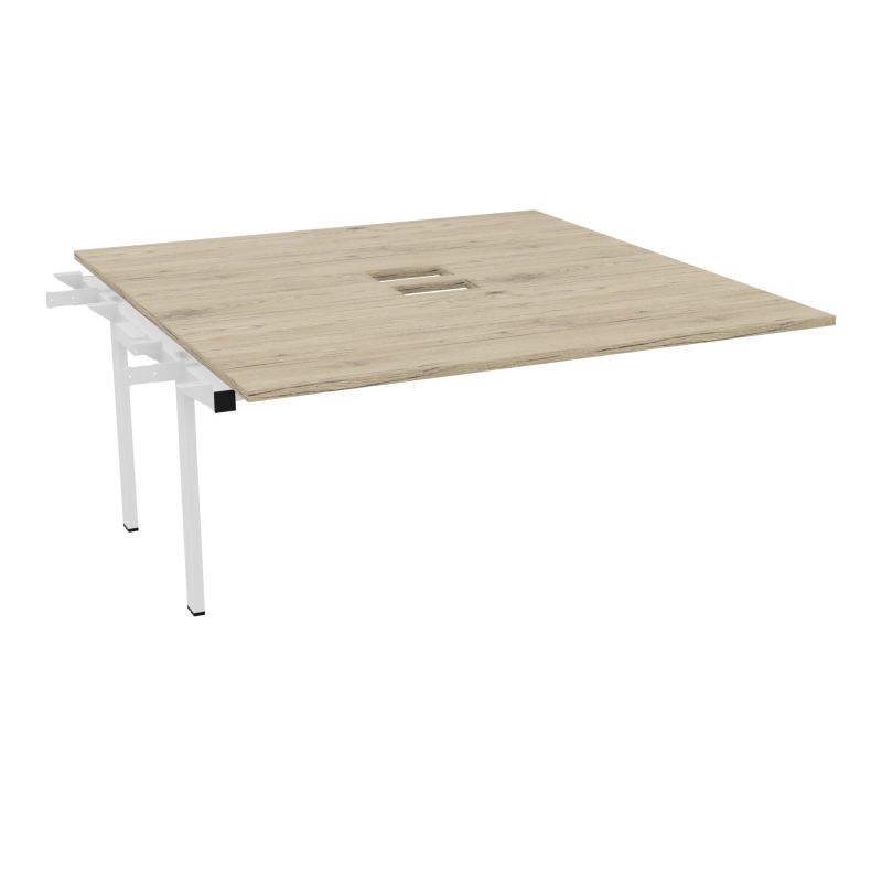 CONECT BENCH SUIVANT L160XP165CM-MONOPLAT EP25MM SANS TRAPPES R3-PIET INTERM. CARRE SO