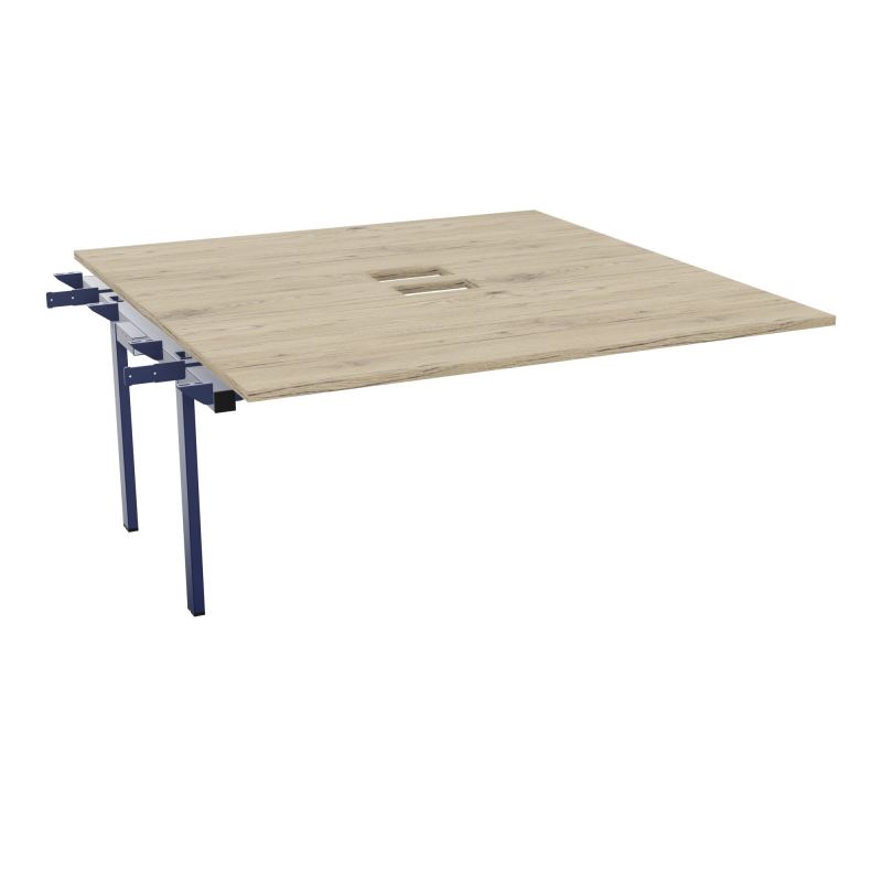 CONECT BENCH SUIVANT L160XP165CM-MONOPLAT EP25MM SANS TRAPPES R3-PIET INTERM. CARRE X4