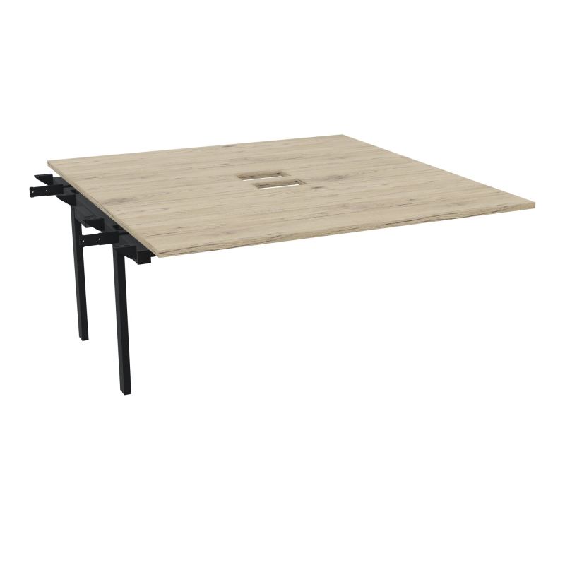 CONECT BENCH SUIVANT L160XP165CM-MONOPLAT EP25MM SANS TRAPPES R3-PIET INTERM. CARRE ZP