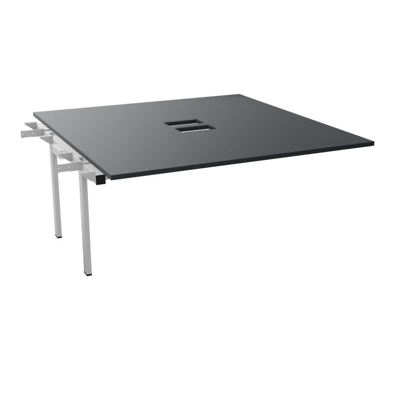 BENCH SUIVANT CONECT L160XP165CM-MONOPLAT EP25MM NS TRAPPES -PIET INTERM. CARRE    R9 SA
