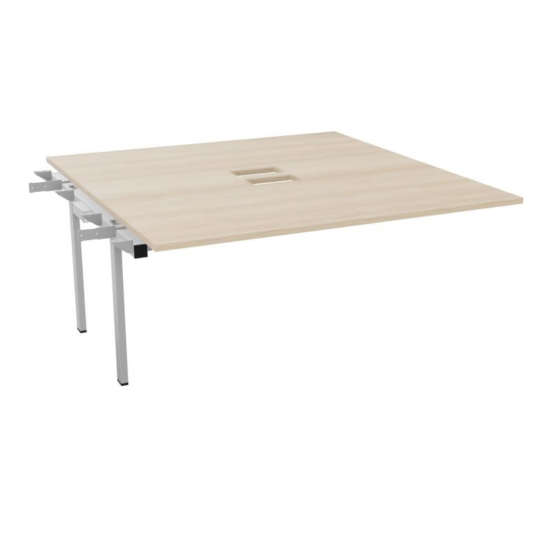 CONECT BENCH SUIVANT L160XP165CM-MONOPLAT EP25MM SANS TRAPPES RZ-PIET INTERM. CARRE SA