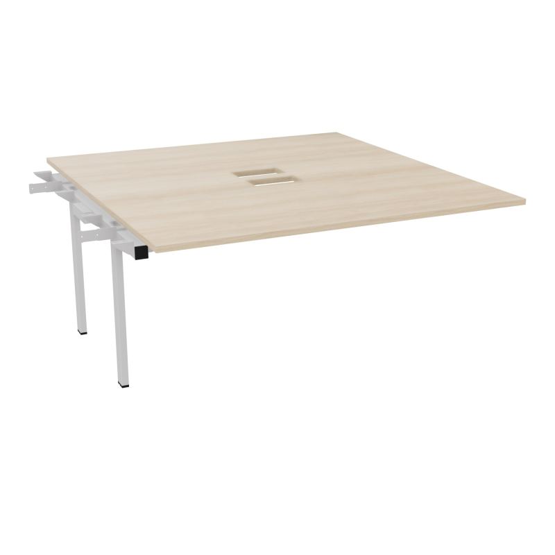 CONECT BENCH SUIVANT L160XP165CM-MONOPLAT EP25MM SANS TRAPPES RZ-PIET INTERM. CARRE SD