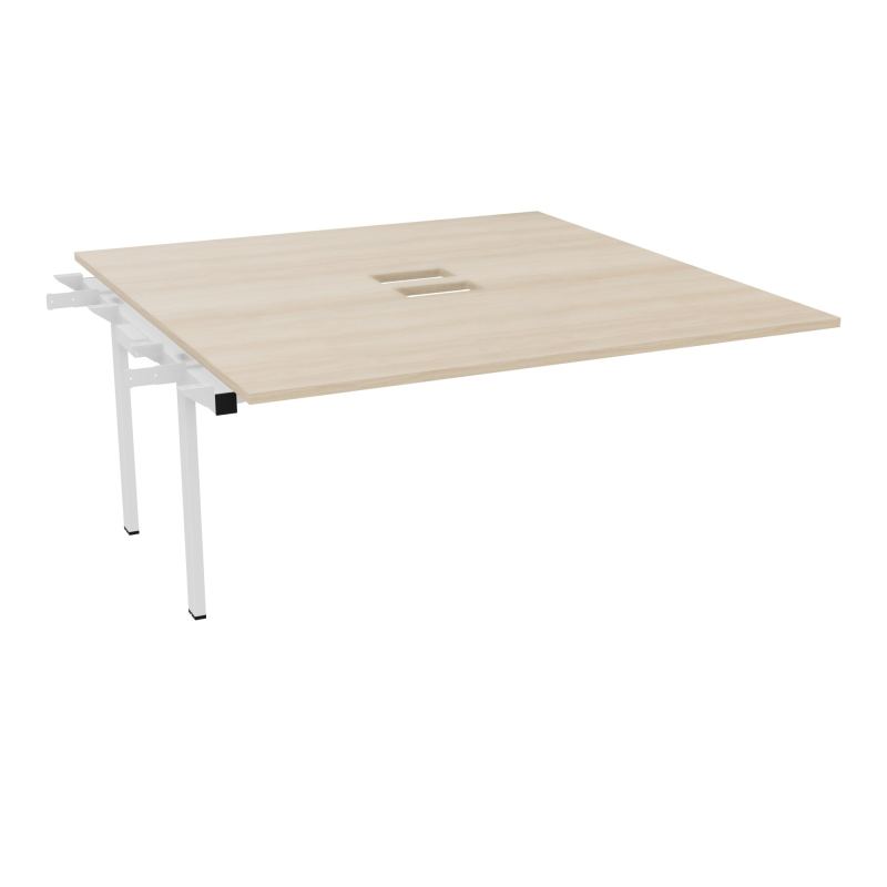CONECT BENCH SUIVANT L160XP165CM-MONOPLAT EP25MM SANS TRAPPES RZ-PIET INTERM. CARRE SO