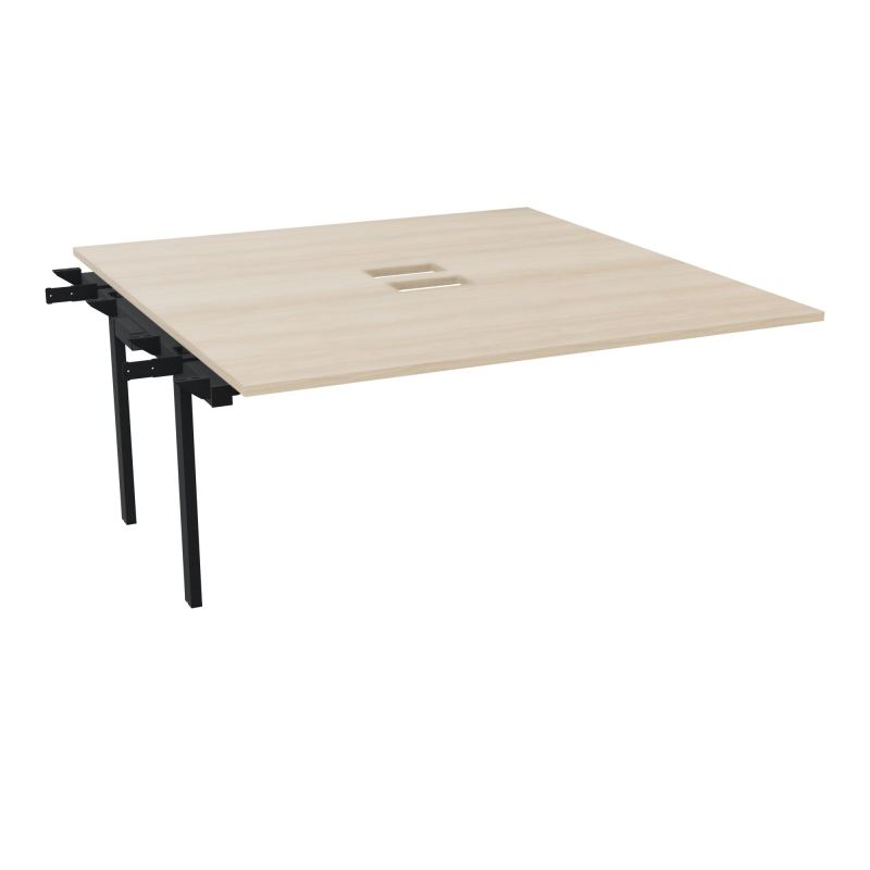 CONECT BENCH SUIVANT L160XP165CM-MONOPLAT EP25MM SANS TRAPPES RZ-PIET INTERM. CARRE ZP