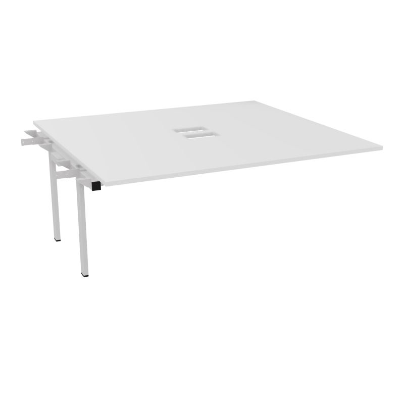 CONECT BENCH SUIVANT L180XP165CM-MONOPLAT EP25MM SANS TRAPPES MG-PIET INTERM. CARRE SD