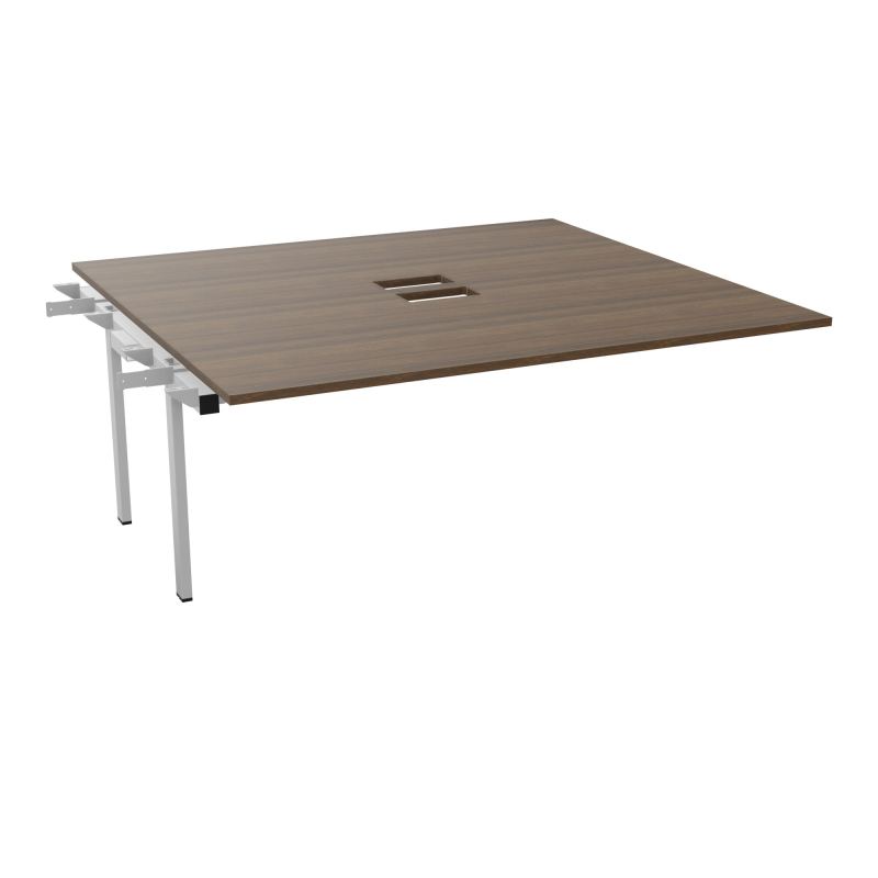 BENCH SUIVANT CONECT L180XP165CM-MONOPLAT EP25MM NS TRAPPES -PIET INTERM. CARRE N6 SA