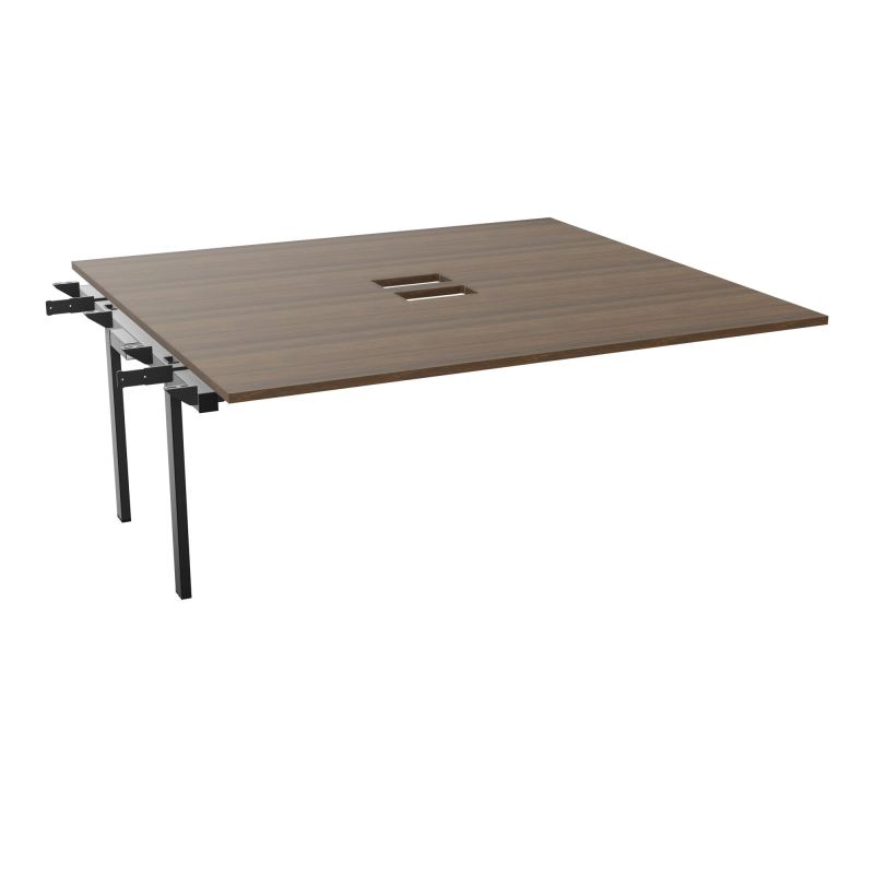 BENCH SUIVANT CONECT L180XP165CM-MONOPLAT EP25MM NS TRAPPES -PIET INTERM. CARRE N6 SG