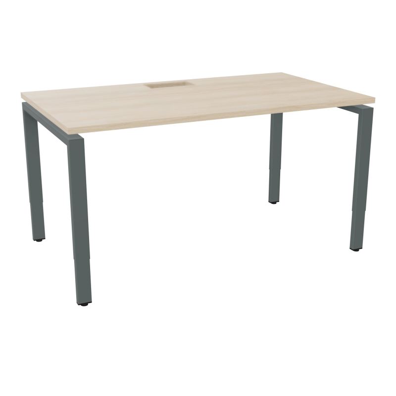CONECT BUR RECT L140XP80CM-PLAT SANS TRAPPE RZ-PIET ARCHE RECT RH SU