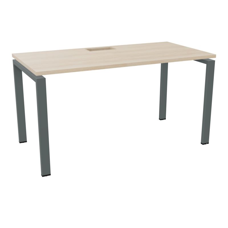 CONECT BUR RECT L140XP70CM-PL 25MM +DECOUPE RZ-PIET ARCHE RECT FX SU +GOUL