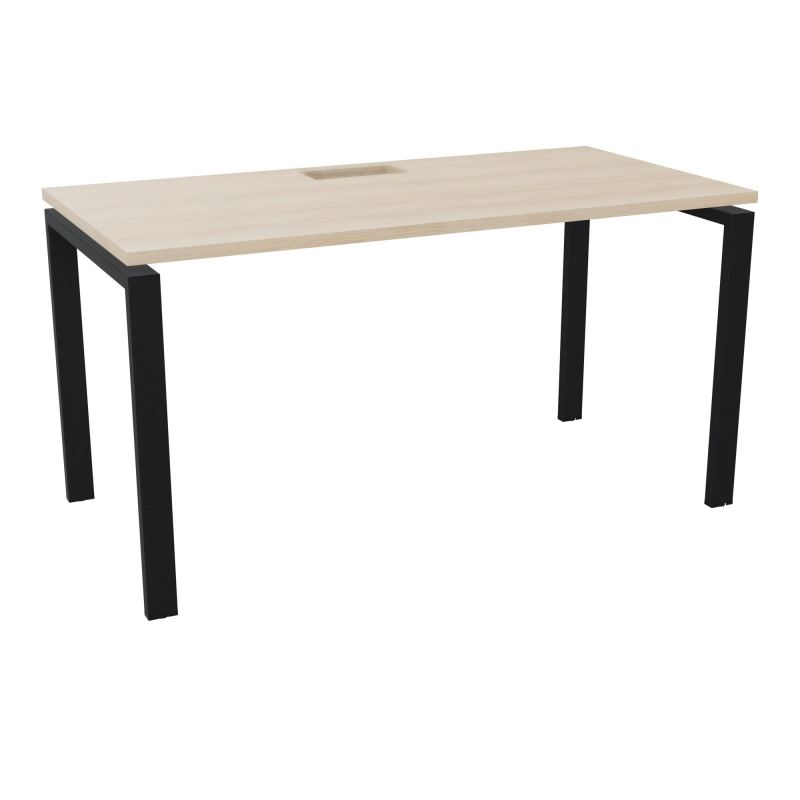 CONECT BUR RECT L140XP70CM-PL 25MM +DECOUPE RZ-PIET ARCHE RECT FX ZP +GOUL