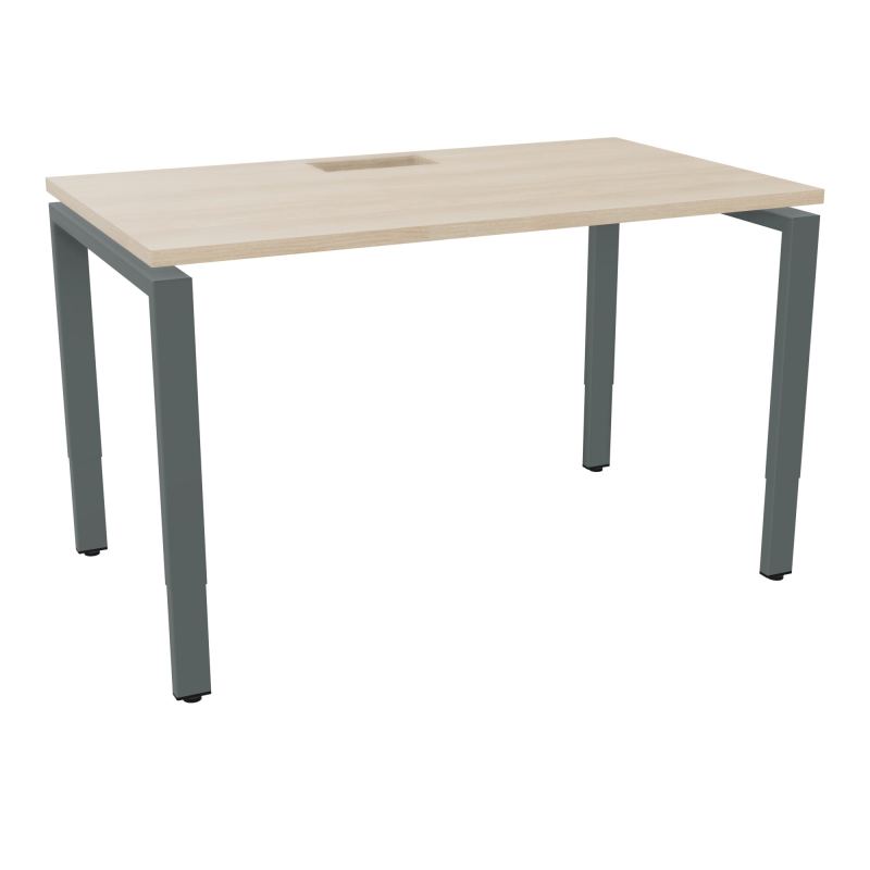 CONECT BUR RECT L120XP70CM-PL 25MM +DECOUPE RZ-PIET ARCHE RECT RH SU +GOUL