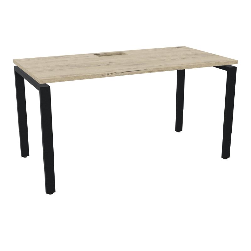 CONECT BUR RECT L140XP70CM-PL 25MM +DECOUPE R3-PIET ARCHE RECT RH ZP +GOUL