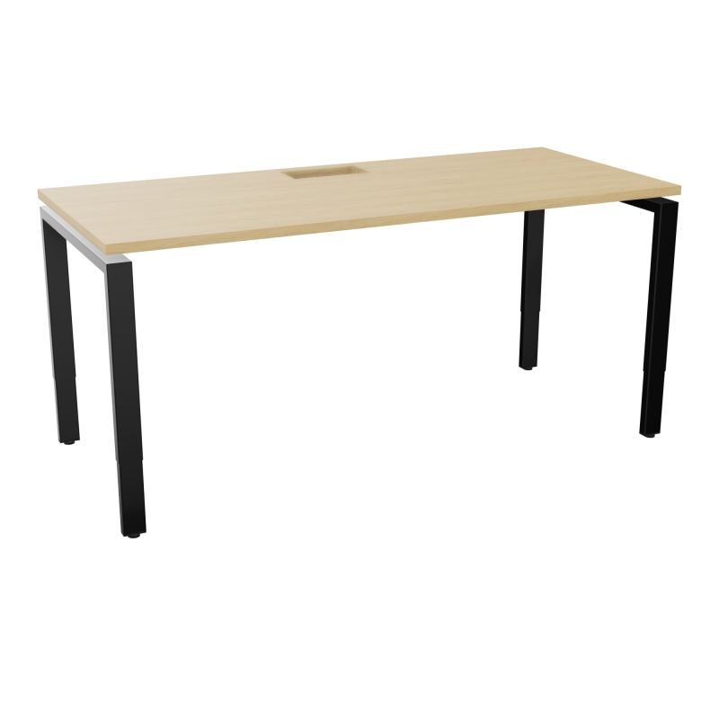 BUR RECT CONECT L160XP70CM-PL 25MM +DECOUPE -PIET ARCHE RECT RH  +GOUL   R1 SG