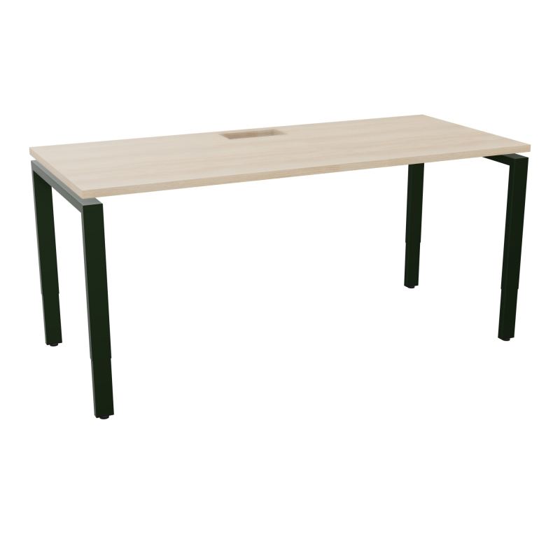 BUR RECT CONECT L160XP70CM-PL 25MM +DECOUPE -PIET ARCHE RECT RH  +GOUL RZ ST