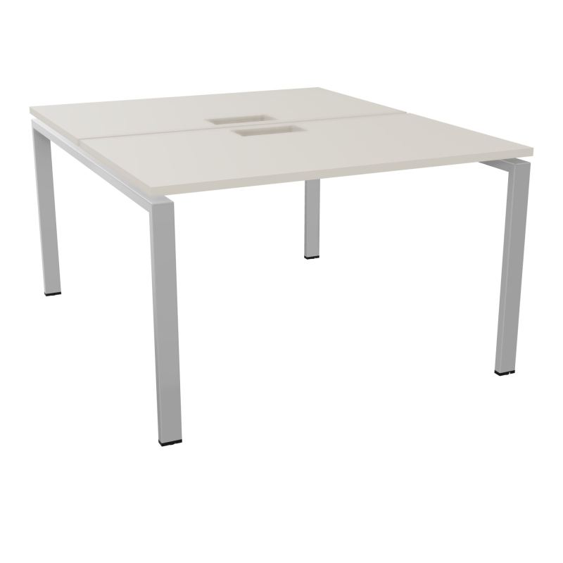 BUR BENCH CONECT L120XP142CM-2 PL25MM +DECOUPE -PIET ARCHE RECT FX N5 SA