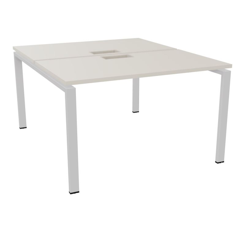 BUR BENCH CONECT L120XP142CM-2 PL25MM +DECOUPE -PIET ARCHE RECT FX N5 SD