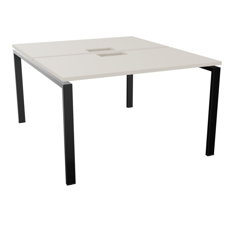 BUR BENCH CONECT L120XP142CM-2 PL25MM +DECOUPE -PIET ARCHE RECT FX N5 SG