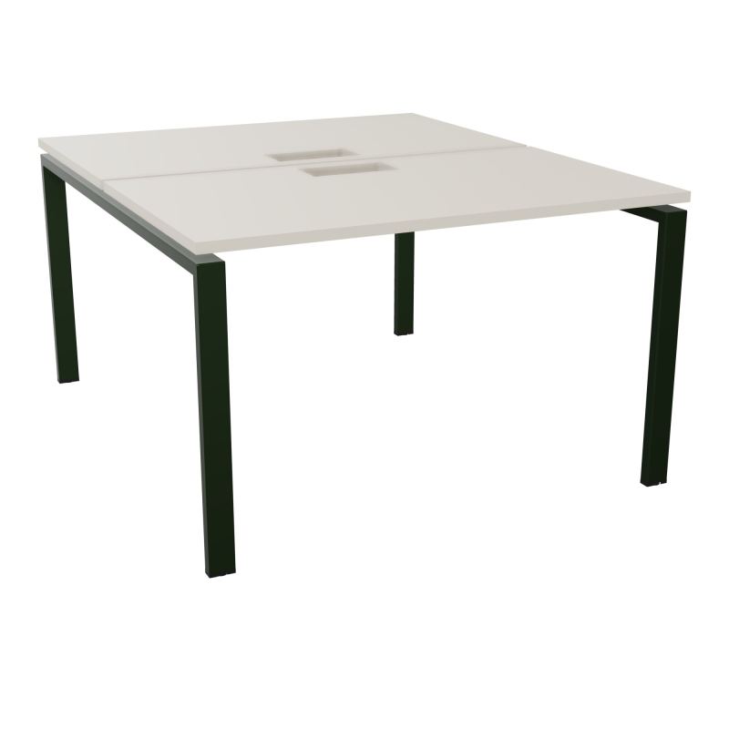 BUR BENCH CONECT L120XP142CM-2 PL25MM +DECOUPE -PIET ARCHE RECT FX N5 ST