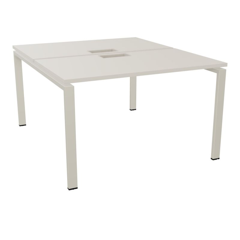 BUR BENCH CONECT L120XP142CM-2 PL25MM +DECOUPE -PIET ARCHE RECT FX N5 ZC
