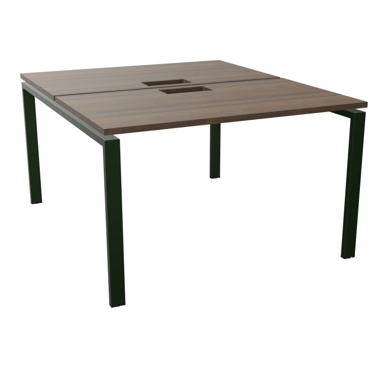 BUR BENCH CONECT L120XP142CM-2 PL25MM +DECOUPE -PIET ARCHE RECT FX N6 ST
