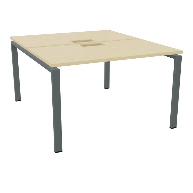 BUR BENCH CONECT L120XP142CM-2 PL25MM +DECOUPE -PIET ARCHE RECT FX N8 SU