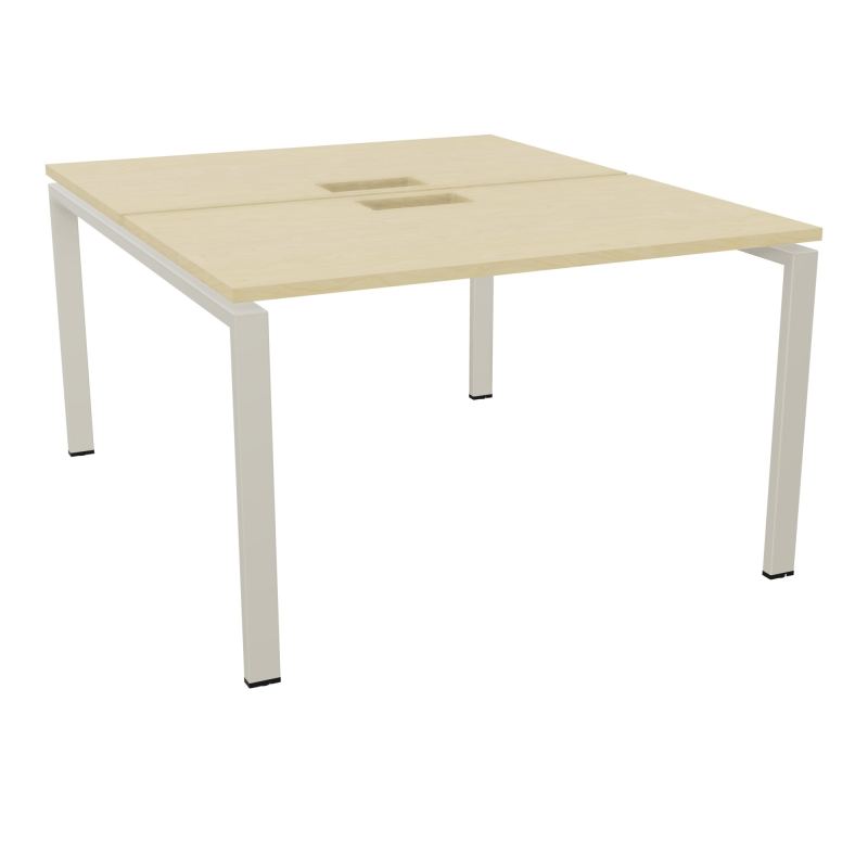 BUR BENCH CONECT L120XP142CM-2 PL25MM +DECOUPE -PIET ARCHE RECT FX N8 ZC