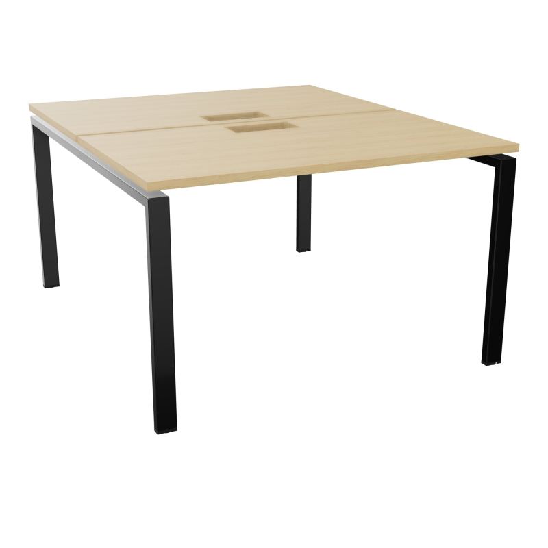 BUR BENCH CONECT L120XP142CM-2 PL25MM +DECOUPE -PIET ARCHE RECT FX   R1 SG