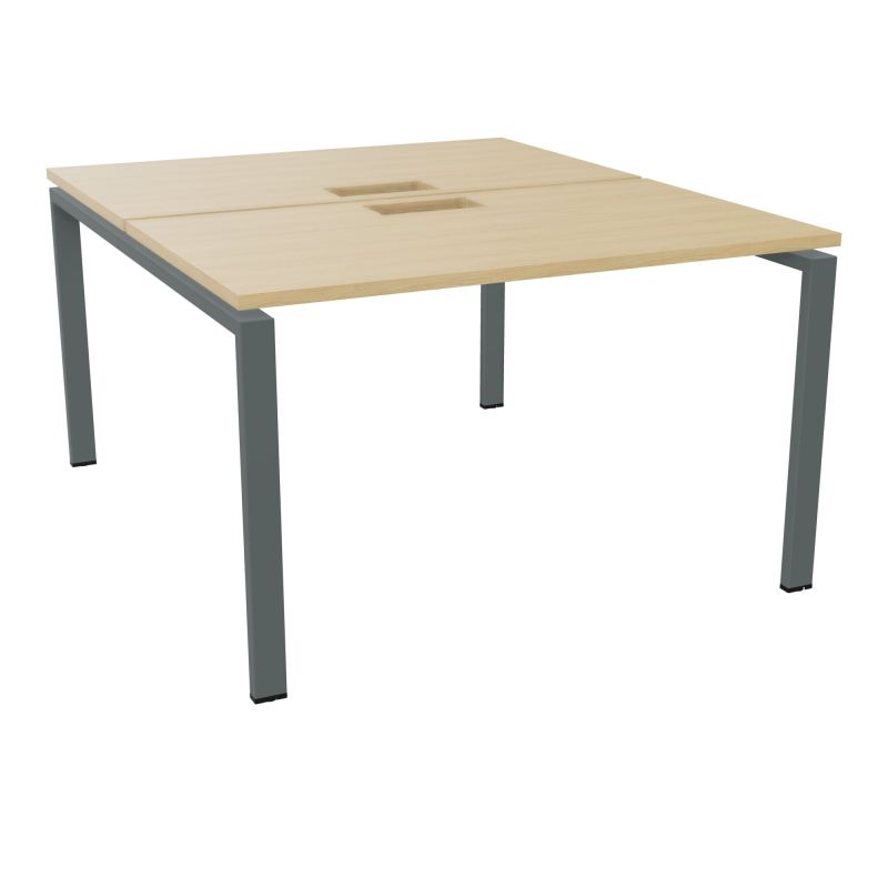 BUR BENCH CONECT L120XP142CM-2 PL25MM +DECOUPE -PIET ARCHE RECT FX   R1 SU