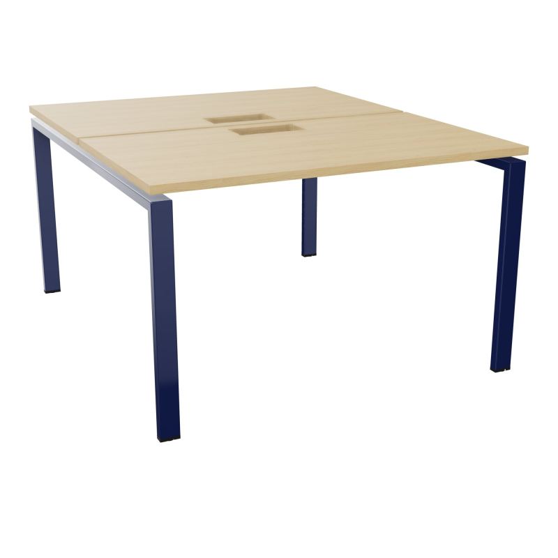 BUR BENCH CONECT L120XP142CM-2 PL25MM +DECOUPE -PIET ARCHE RECT FX   R1 X4