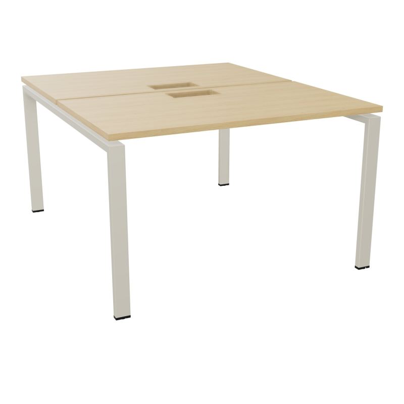 BUR BENCH CONECT L120XP142CM-2 PL25MM +DECOUPE -PIET ARCHE RECT FX   R1 ZC