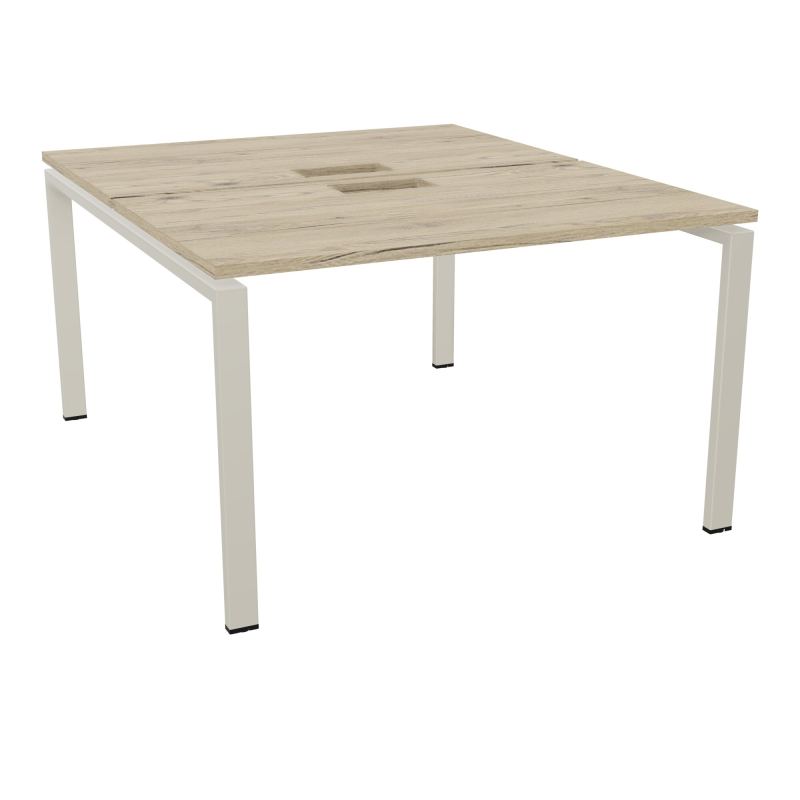 BUR BENCH CONECT L120XP142CM-2 PL25MM +DECOUPE -PIET ARCHE RECT FX R3 ZC
