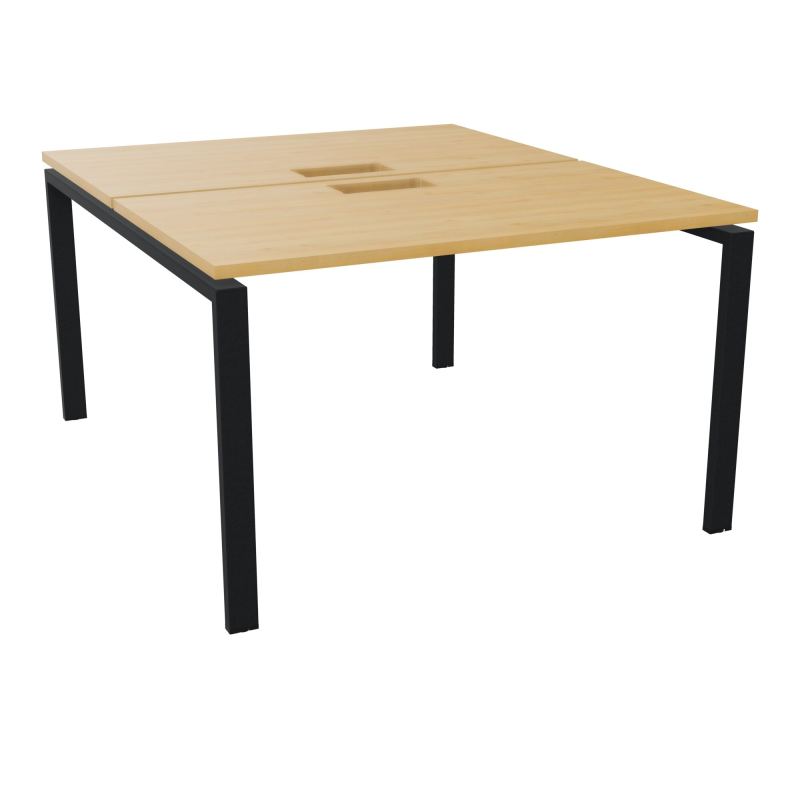 BUR BENCH CONECT L120XP142CM-2 PL25MM +DECOUPE -PIET ARCHE RECT FX   R5 ZP
