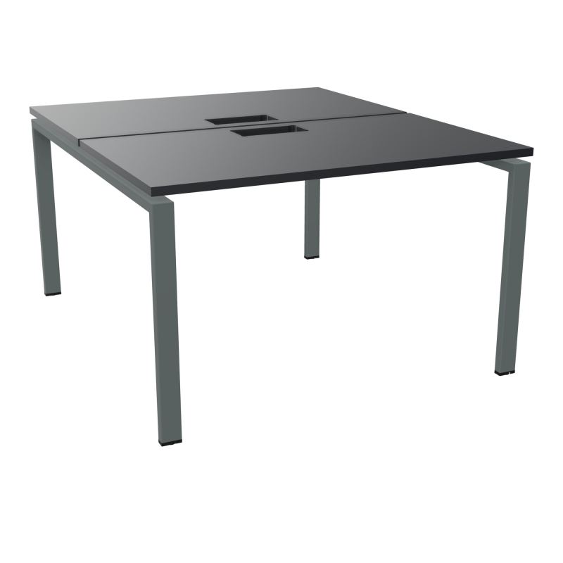 BUR BENCH CONECT L120XP142CM-2 PL25MM +DECOUPE -PIET ARCHE RECT FX   R9 SU