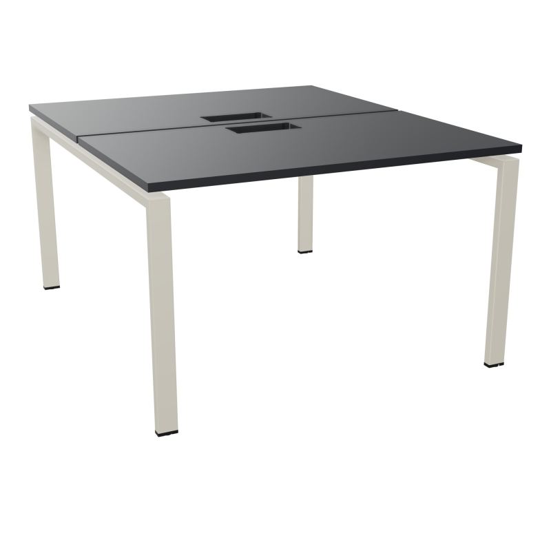 BUR BENCH CONECT L120XP142CM-2 PL25MM +DECOUPE -PIET ARCHE RECT FX   R9 ZC