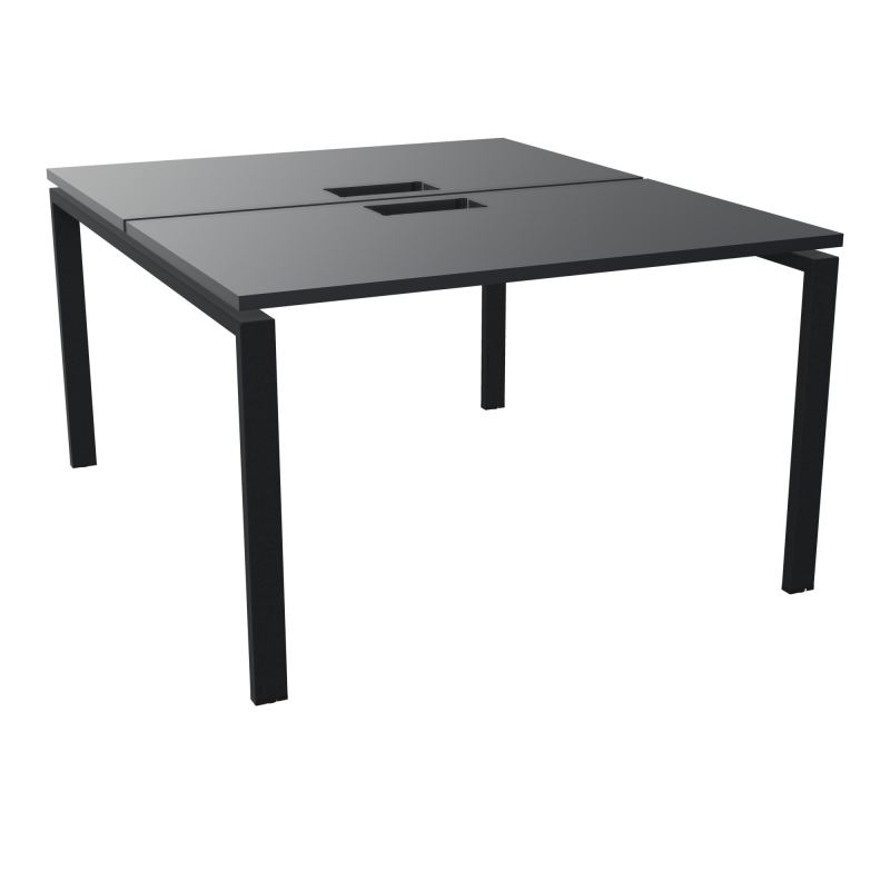 BUR BENCH CONECT L120XP142CM-2 PL25MM +DECOUPE -PIET ARCHE RECT FX   R9 ZP