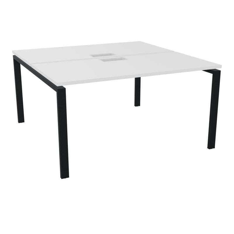 CONECT BUR BENCH L140XP142CM-2 PL25MM +DECOUPE MG-PIET ARCHE RECT FX ZP