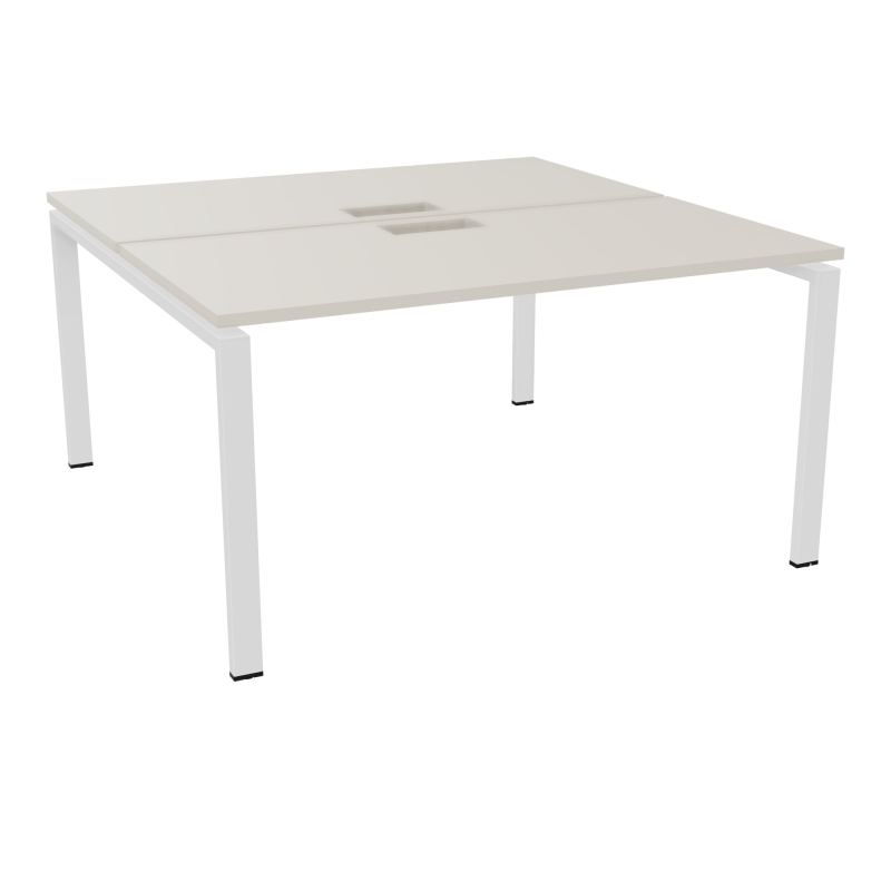BUR BENCH CONECT L140XP142CM-2 PL25MM +DECOUPE -PIET ARCHE RECT FX N5 SO