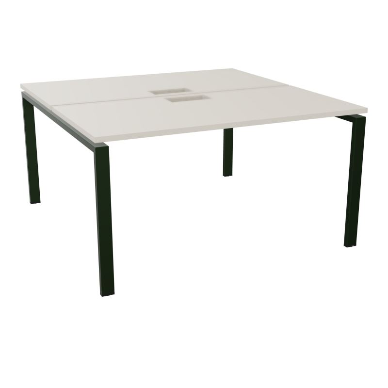 BUR BENCH CONECT L140XP142CM-2 PL25MM +DECOUPE -PIET ARCHE RECT FX N5 ST