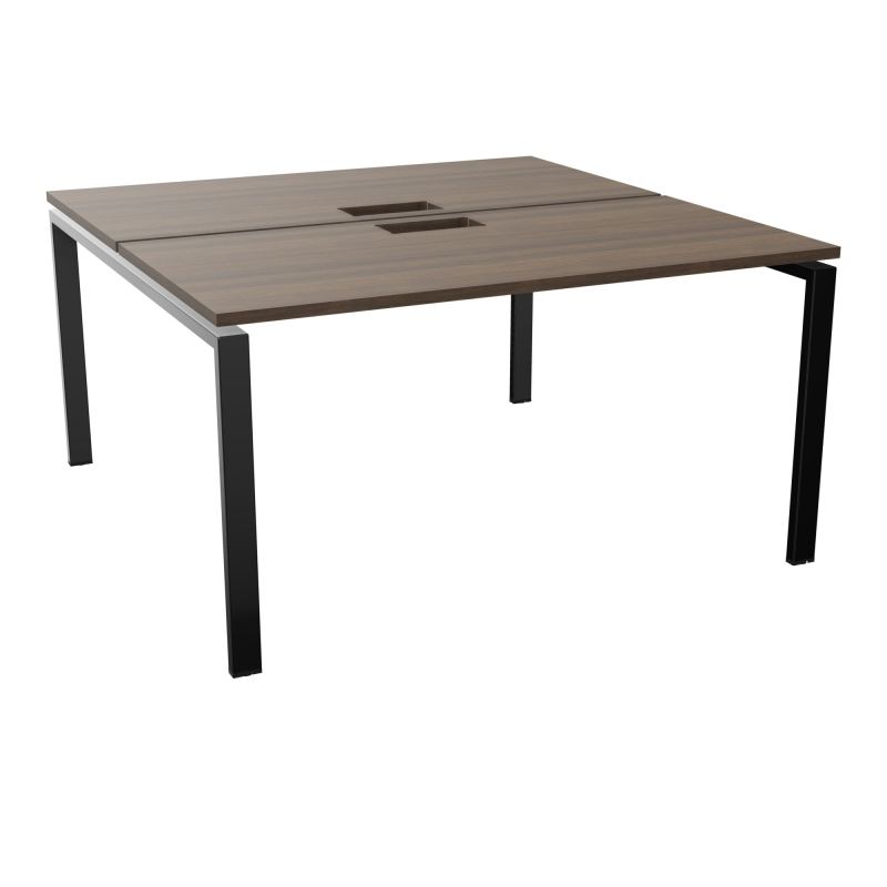 BUR BENCH CONECT L140XP142CM-2 PL25MM +DECOUPE -PIET ARCHE RECT FX N6 SG