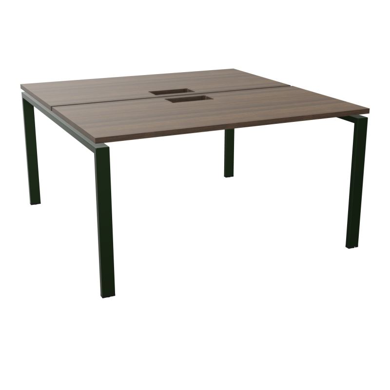 BUR BENCH CONECT L140XP142CM-2 PL25MM +DECOUPE -PIET ARCHE RECT FX N6 ST