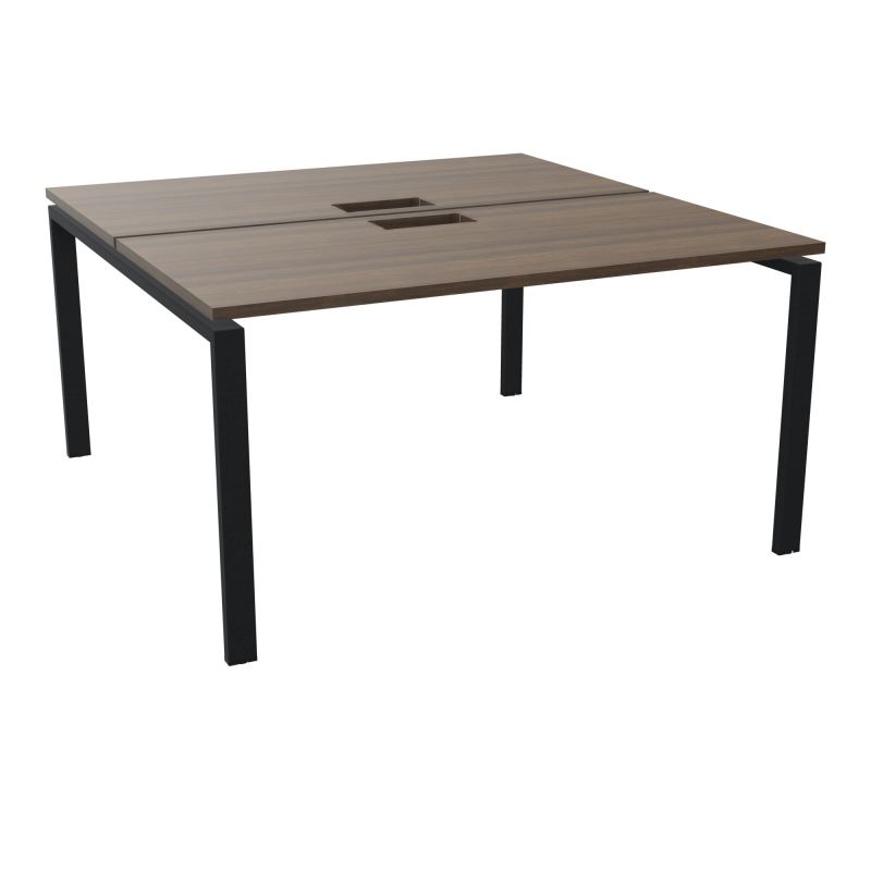 BUR BENCH CONECT L140XP142CM-2 PL25MM +DECOUPE -PIET ARCHE RECT FX N6 ZP