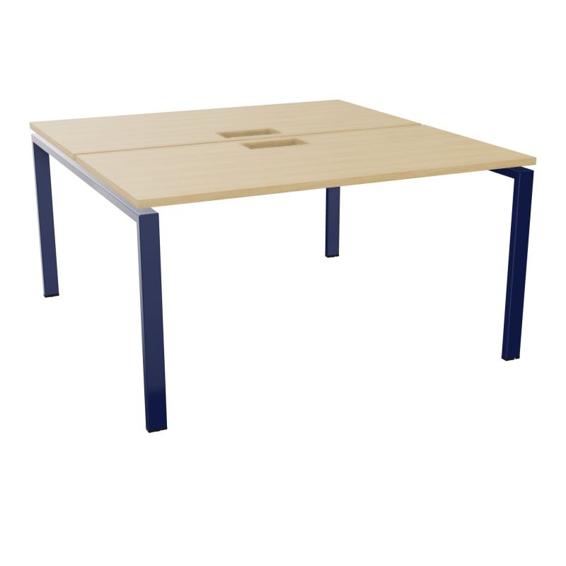 BUR BENCH CONECT L140XP142CM-2 PL25MM +DECOUPE -PIET ARCHE RECT FX   R1 X4