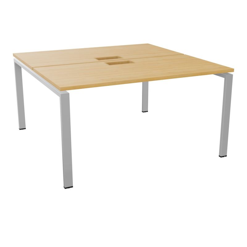 BUR BENCH CONECT L140XP142CM-2 PL25MM +DECOUPE -PIET ARCHE RECT FX   R5 SA