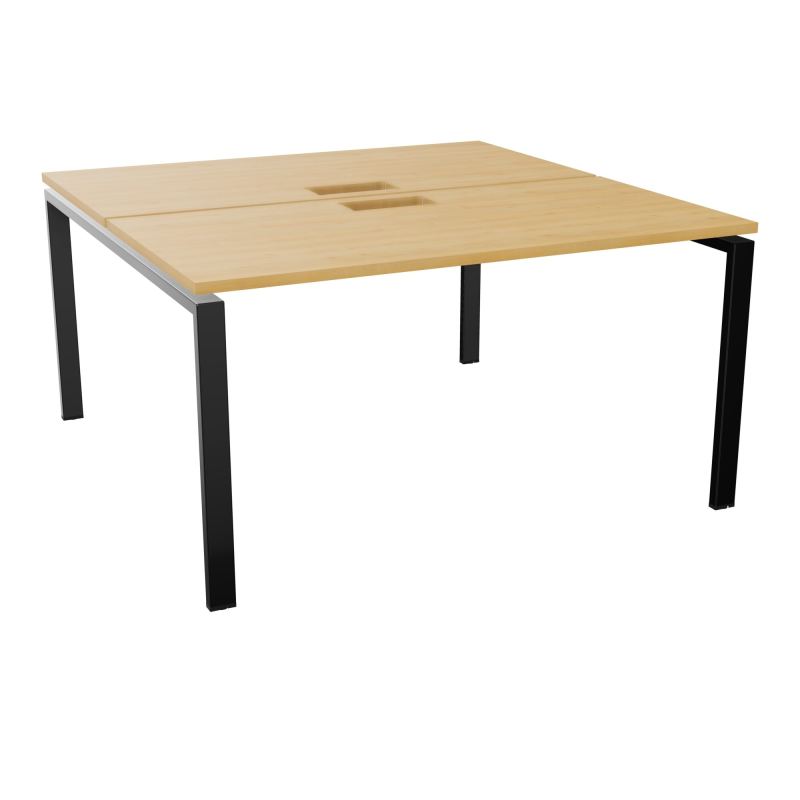 BUR BENCH CONECT L140XP142CM-2 PL25MM +DECOUPE -PIET ARCHE RECT FX   R5 SG