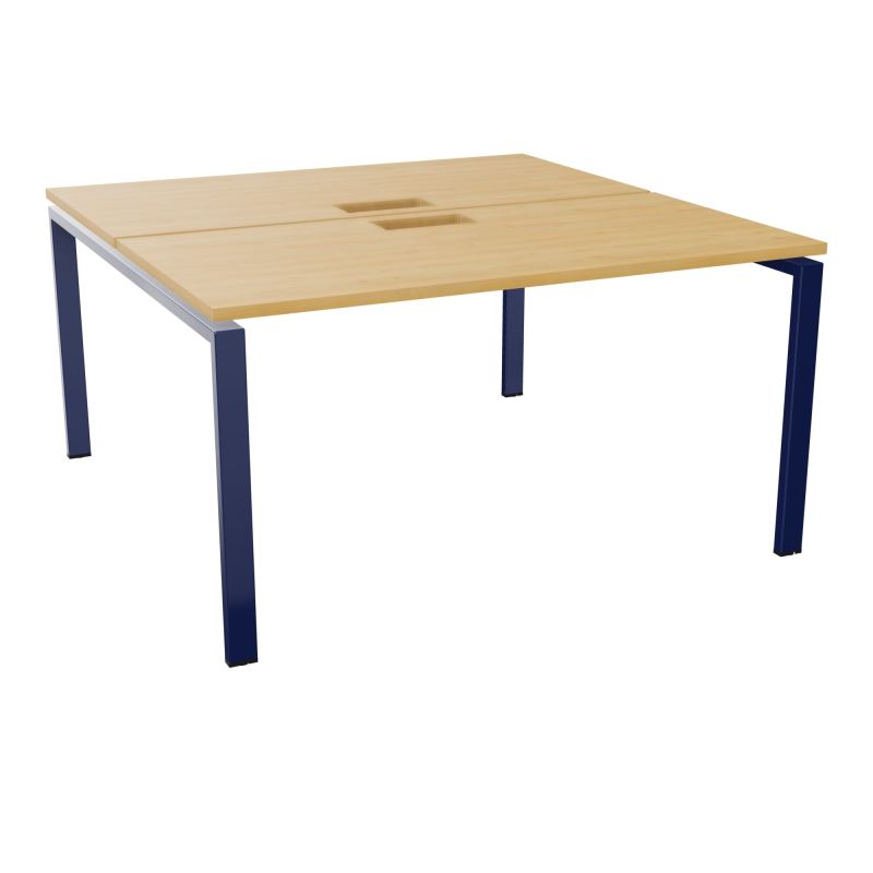 BUR BENCH CONECT L140XP142CM-2 PL25MM +DECOUPE -PIET ARCHE RECT FX   R5 X4