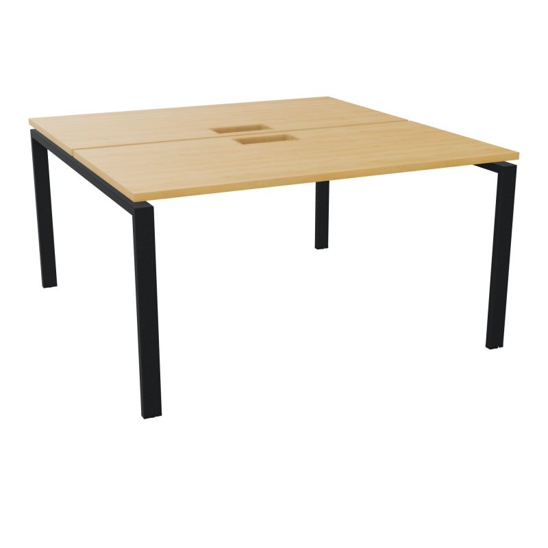 BUR BENCH CONECT L140XP142CM-2 PL25MM +DECOUPE -PIET ARCHE RECT FX   R5 ZP