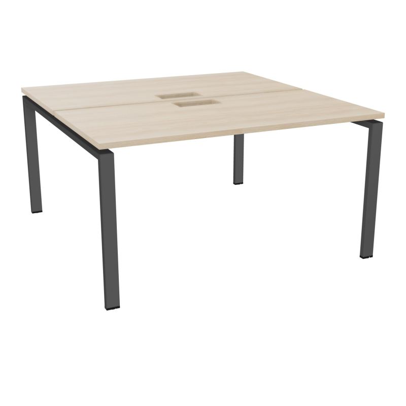CONECT BUR BENCH L140XP142CM-2 PL25MM +DECOUPE RZ-PIET ARCHE RECT FX SC