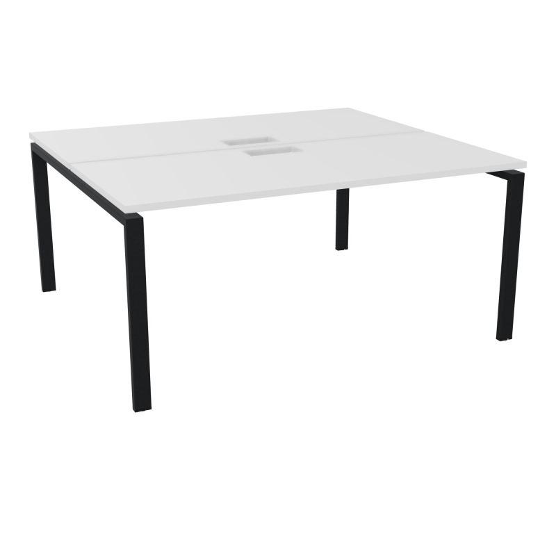 CONECT BUR BENCH L160XP142CM-2 PL25MM +DECOUPE MG-PIET ARCHE RECT FX ZP